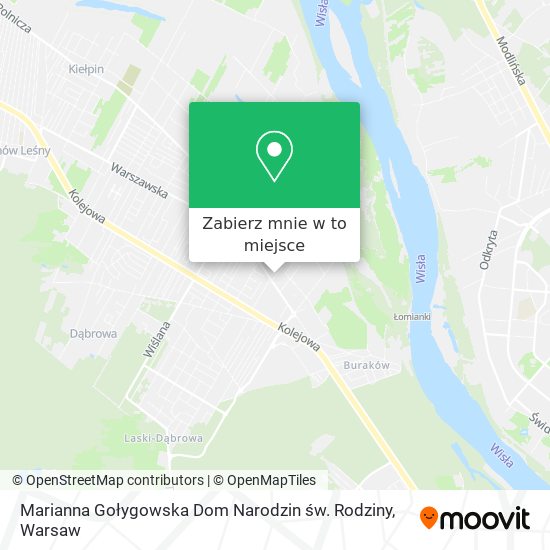 Mapa Marianna Gołygowska Dom Narodzin św. Rodziny