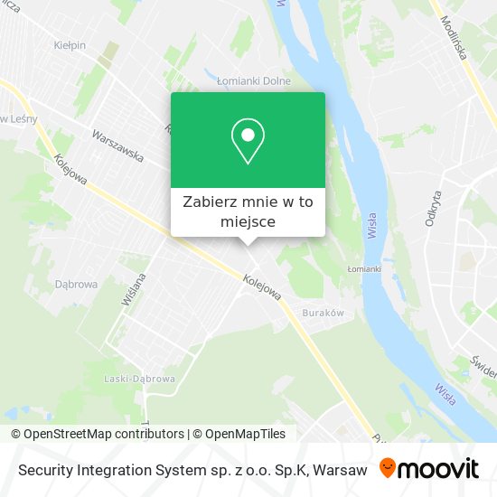 Mapa Security Integration System sp. z o.o. Sp.K