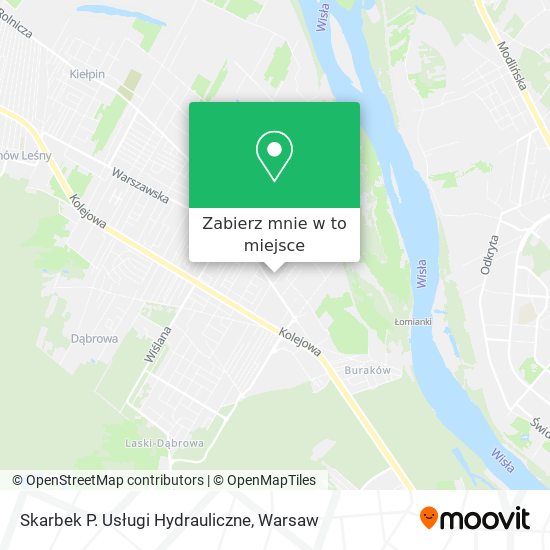 Mapa Skarbek P. Usługi Hydrauliczne