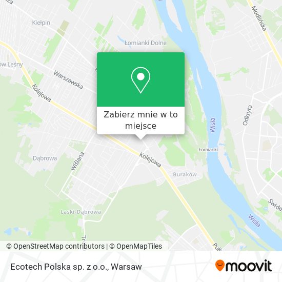 Mapa Ecotech Polska sp. z o.o.