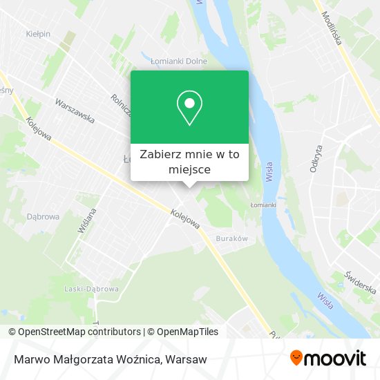 Mapa Marwo Małgorzata Woźnica