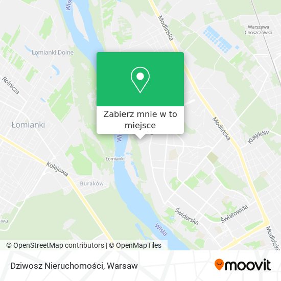 Mapa Dziwosz Nieruchomości