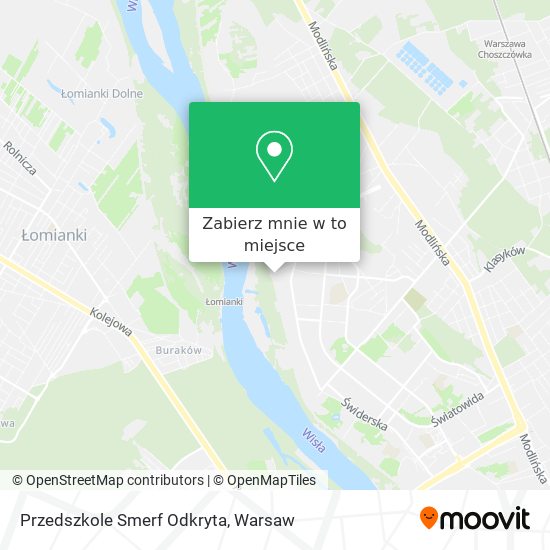 Mapa Przedszkole Smerf Odkryta