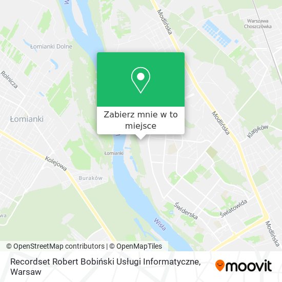 Mapa Recordset Robert Bobiński Usługi Informatyczne