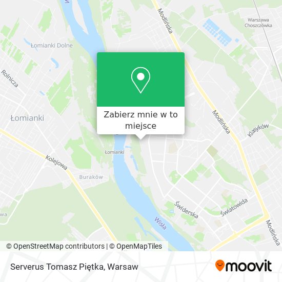 Mapa Serverus Tomasz Piętka