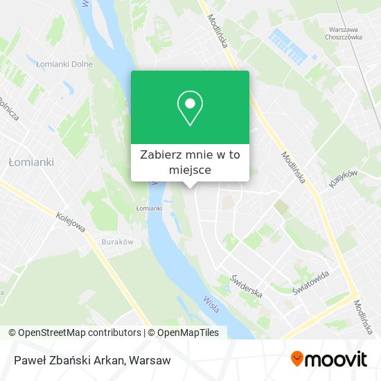 Mapa Paweł Zbański Arkan