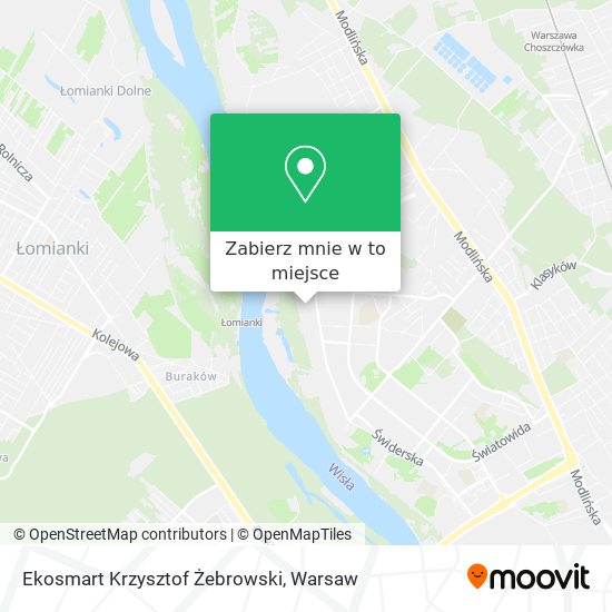 Mapa Ekosmart Krzysztof Żebrowski