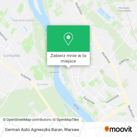 Mapa German Auto Agnieszka Baran