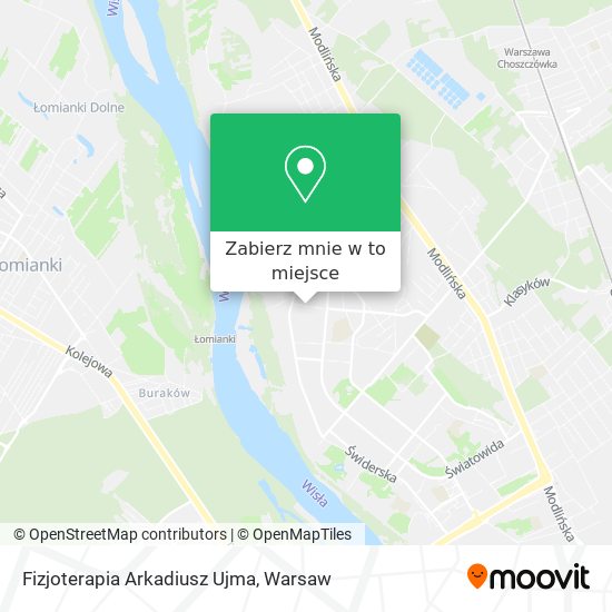 Mapa Fizjoterapia Arkadiusz Ujma