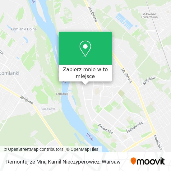 Mapa Remontuj ze Mną Kamil Nieczyperowicz