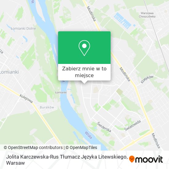 Mapa Jolita Karczewska-Rus Tłumacz Języka Litewskiego