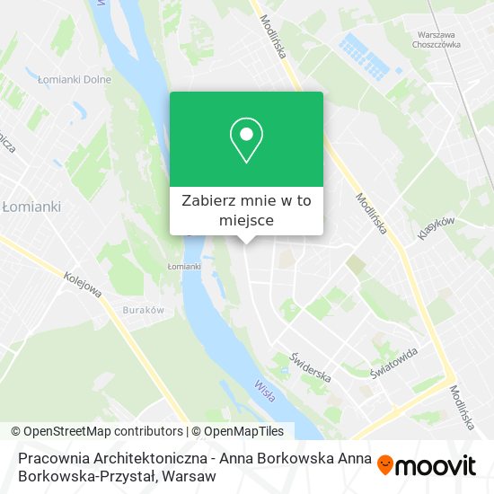 Mapa Pracownia Architektoniczna - Anna Borkowska Anna Borkowska-Przystał