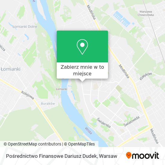 Mapa Pośrednictwo Finansowe Dariusz Dudek