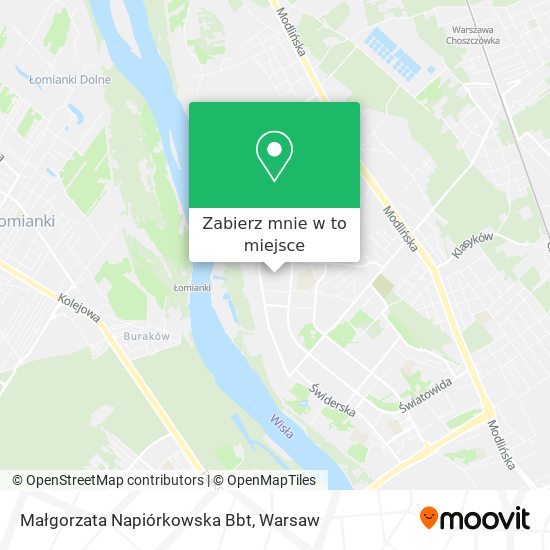 Mapa Małgorzata Napiórkowska Bbt