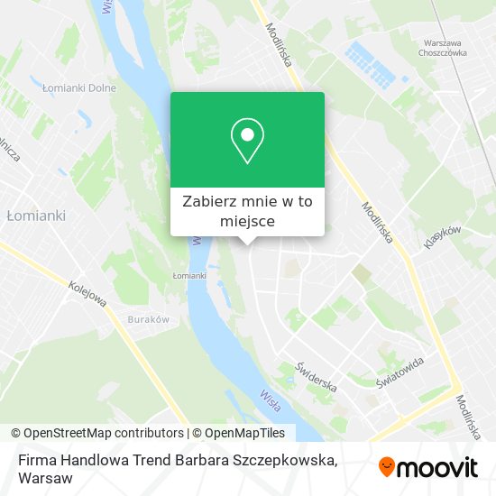 Mapa Firma Handlowa Trend Barbara Szczepkowska