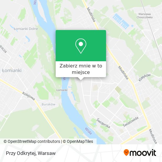 Mapa Przy Odkrytej