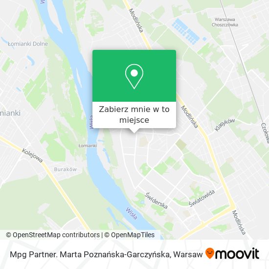 Mapa Mpg Partner. Marta Poznańska-Garczyńska