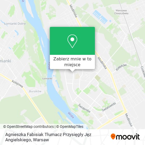 Mapa Agnieszka Fabisiak Tłumacz Przysięgły Jęz Angielskiego