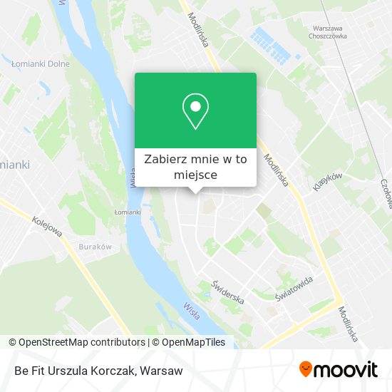 Mapa Be Fit Urszula Korczak