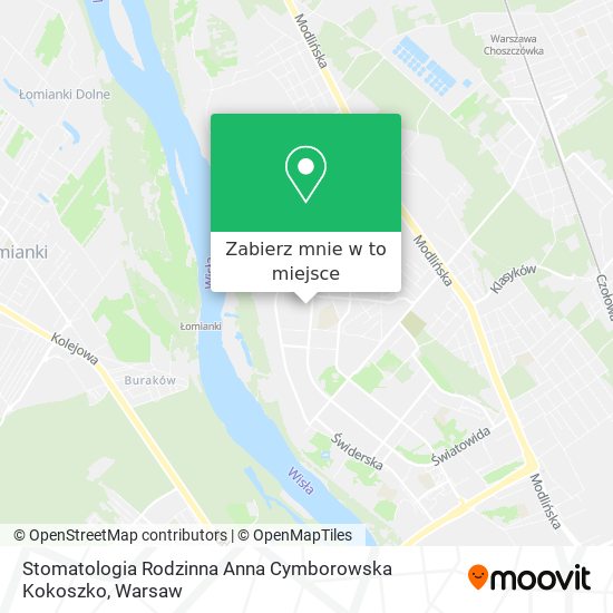 Mapa Stomatologia Rodzinna Anna Cymborowska Kokoszko