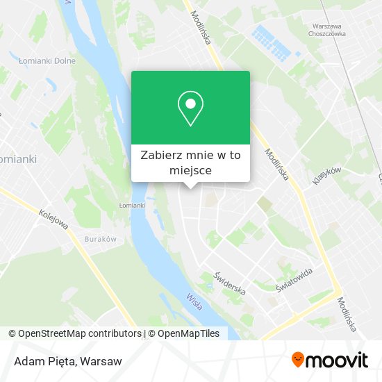 Mapa Adam Pięta