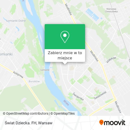 Mapa Świat Dziecka. FH