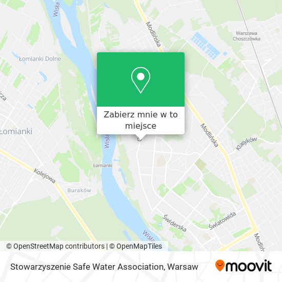 Mapa Stowarzyszenie Safe Water Association