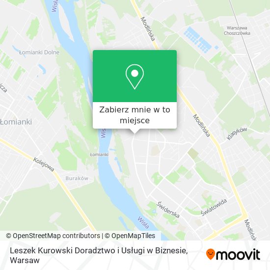 Mapa Leszek Kurowski Doradztwo i Usługi w Biznesie