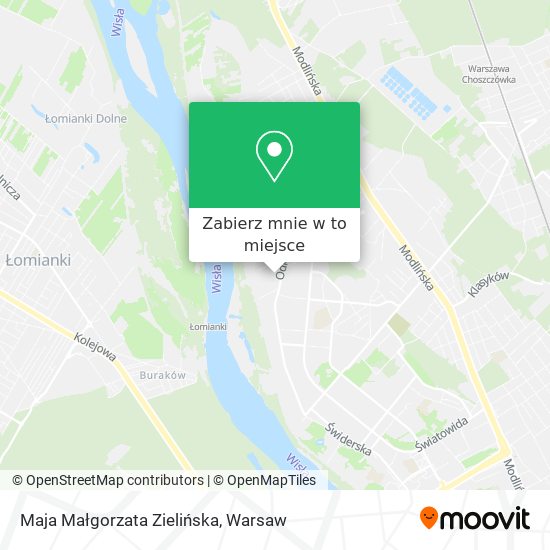 Mapa Maja Małgorzata Zielińska