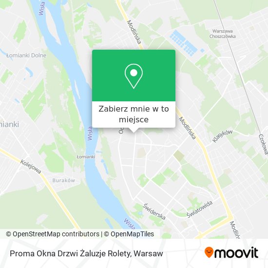 Mapa Proma Okna Drzwi Żaluzje Rolety