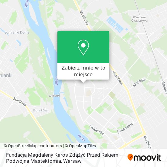 Mapa Fundacja Magdaleny Karos Zdążyć Przed Rakiem - Podwójna Mastektomia