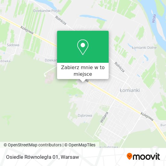 Mapa Osiedle Równoległa 01