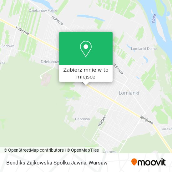 Mapa Bendiks Zajkowska Spolka Jawna