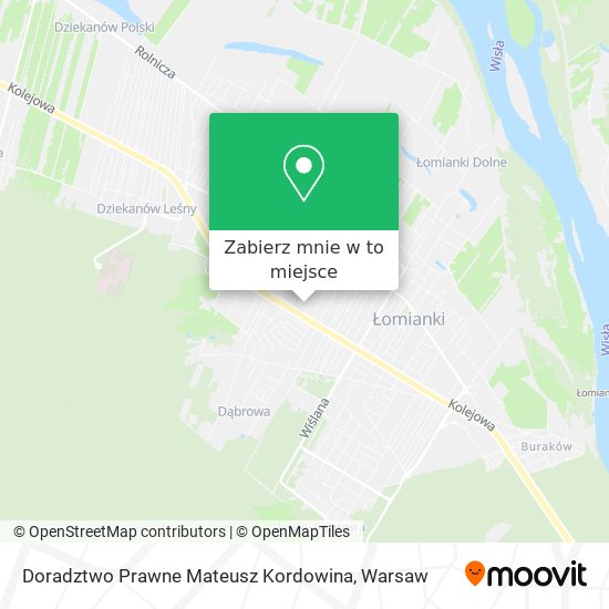 Mapa Doradztwo Prawne Mateusz Kordowina