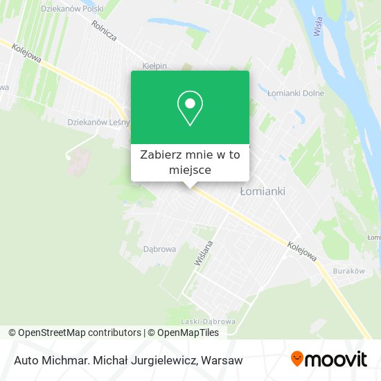 Mapa Auto Michmar. Michał Jurgielewicz