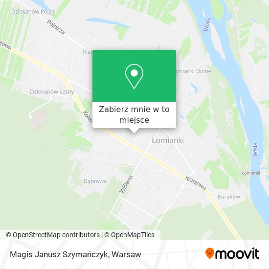 Mapa Magis Janusz Szymańczyk