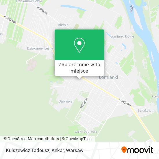 Mapa Kulszewicz Tadeusz, Ankar