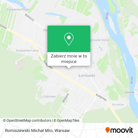 Mapa Romiszewski Michał Mro