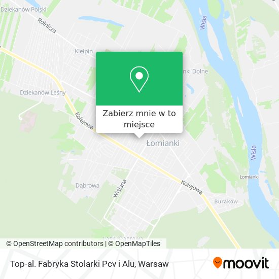 Mapa Top-al. Fabryka Stolarki Pcv i Alu