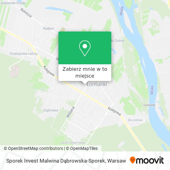 Mapa Sporek Invest Malwina Dąbrowska-Sporek