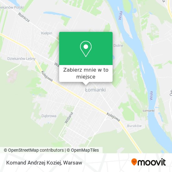 Mapa Komand Andrzej Koziej