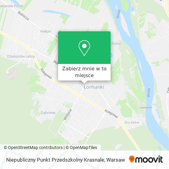 Mapa Niepubliczny Punkt Przedszkolny Krasnale