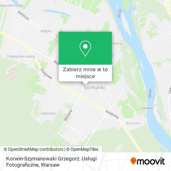 Mapa Korwin-Szymanowski Grzegorz. Usługi Fotograficzne