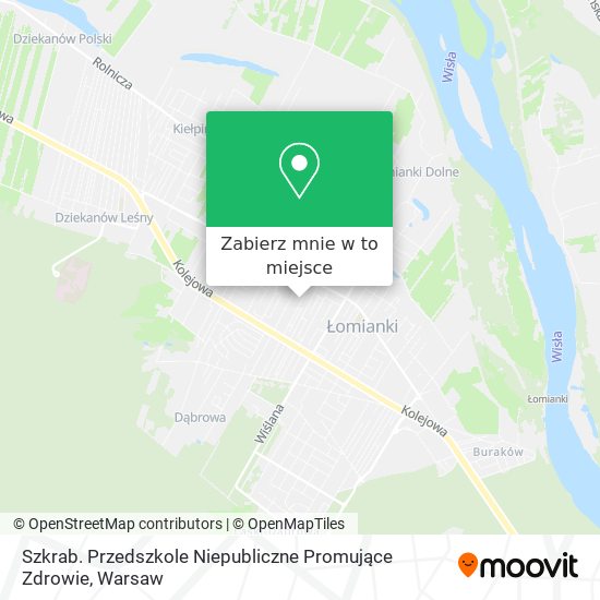 Mapa Szkrab. Przedszkole Niepubliczne Promujące Zdrowie