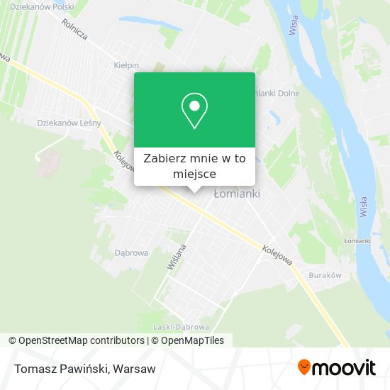 Mapa Tomasz Pawiński