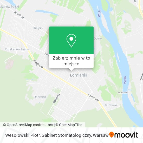 Mapa Wesołowski Piotr, Gabinet Stomatologiczny