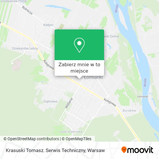 Mapa Krasuski Tomasz. Serwis Techniczny