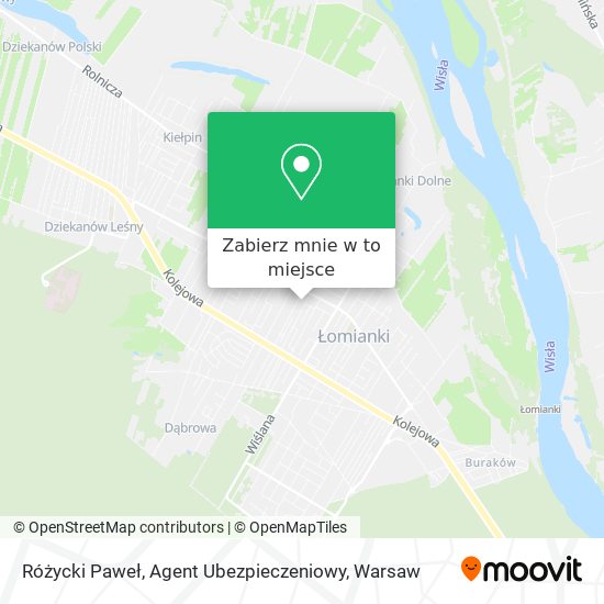 Mapa Różycki Paweł, Agent Ubezpieczeniowy