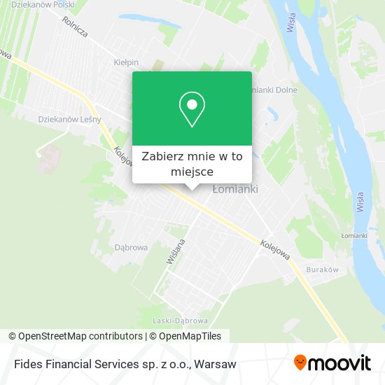 Mapa Fides Financial Services sp. z o.o.