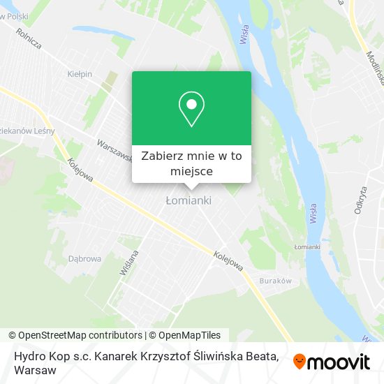 Mapa Hydro Kop s.c. Kanarek Krzysztof Śliwińska Beata